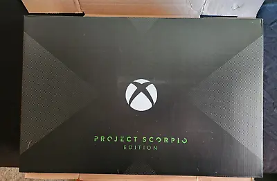 Microsoft Xbox One X Project Scorpio Edition 1TB Console New In Box • $564.99