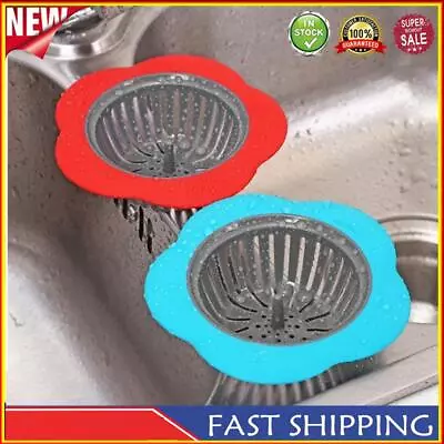 Flower Shape Kitchen Drain Anti Blocking Hair Catcher Trap For Kitchen Bathroom • £3.07