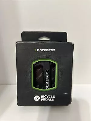 NEW ROCKBROS Bike Pedals MTB Lightweight Nylon Composite • $18.50
