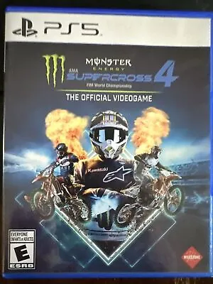 Monster Energy Supercross 4 - Sony PlayStation 5 Very Good Shape No Manual • $4.79