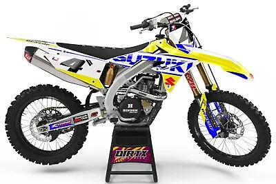 $169.95 • Buy New Dirtx Industries Suzuki Signature Complete Graphics Rm Rmz 65 85 125 250 450