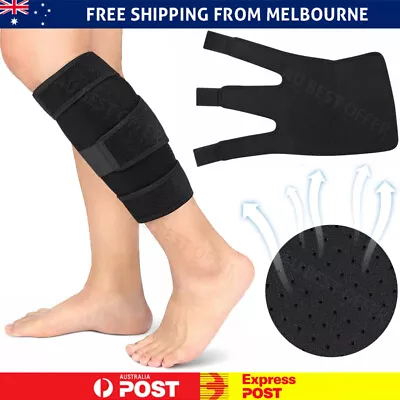 Calf Brace Pain Relief Compression Sport Shin Splint Support Sleeve Leg Socks AU • $15.96