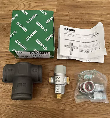 CALEFFI 15mm 1/2” Standard Tempering Mixing Valve 521312 AUS • $99