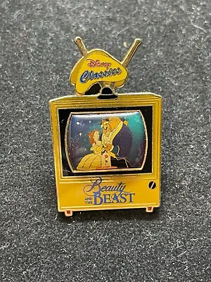 $38.99 • Buy Disney Pin - DLR - Disney Classics - Beauty And The Beast Television TV 23974 LE