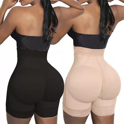 Women's FAKE ASS Butt Lifter&Hip Enhancer Booty Shaper Padded Underwear Panty UK • £14.79