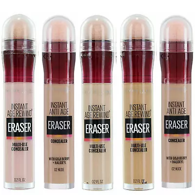 Maybelline Concealer Instant Anti-Age Eraser Eye Under Eyes 6.8ml- Choose Shade • £6.49