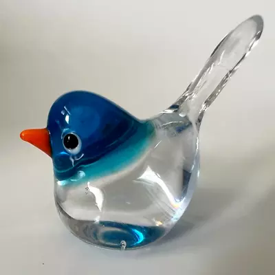 New Colors!! Murano Glass Handcrafted Lovely Mini Bird Figurine Glass Art • $24.90