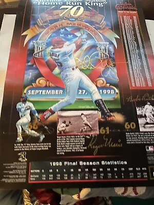 Mark McGwire 1st Edition Commemorative Poster • $10