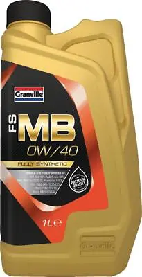 Granville 1174 FS-MB 0W/40 Fully Synthetic Engine Oil 1 Litre Single • £13.90