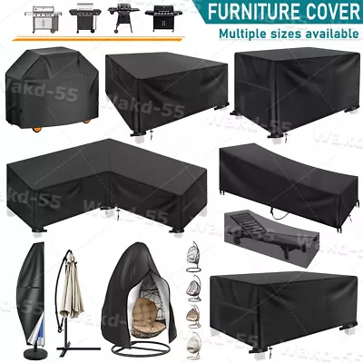 Heavy Duty Waterproof Garden Patio Furniture Cover For Rattan Table Cube Outdoor • £7.99