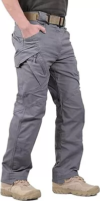 Men's Tactical Pants Outdoor Work Military Pants Lightweight Cargo - 36Wx30L • $24.99