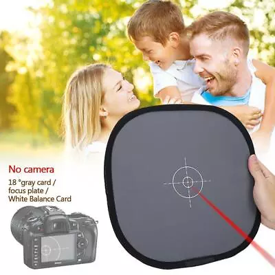 Grey/White Balance Card 18% Gray DSLR Camera Custom Calibr Board 12  A4 • £7.97