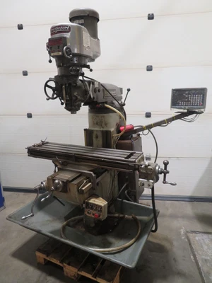 £2500 • Buy Bridgeport 3 Phase Variable Speed Milling Machine With 3 Axis DRO