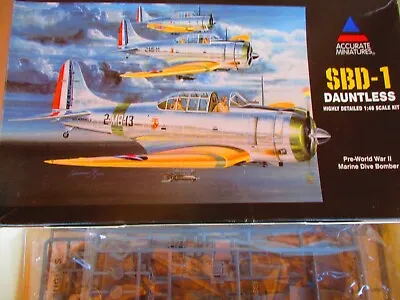 Accurate Miniatures Douglas SBD-1 Dauntless USN Dive Bomber 3420 IBS🔥 1:48 • $35