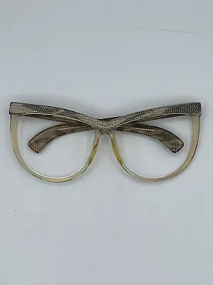 Vintage Serengeti Caracal Species 6100M Large Bold Cat Eye Style Eyeglass Frame • $146.30