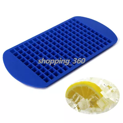Silicone 160 Grid Ice Maker Mold MINI Ice Cube Tray Frozen Cubes Cold Drink Help • $6.50