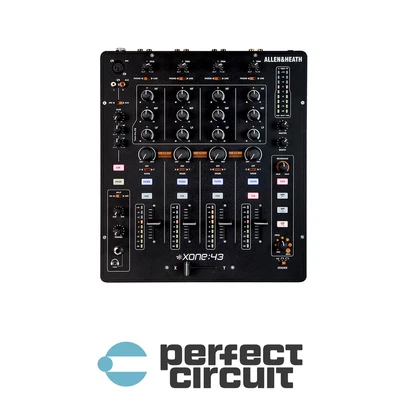 $999 • Buy Allen & Heath Xone:43 4-Channel DJ MIXER - NEW - PERFECT CIRCUIT