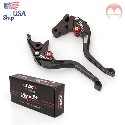For Yamaha YZF R6 2017-2020 CNC Motorcycle Adjustable Brake Clutch Lever Short • $32.71