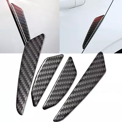 Car Door Edge Guard Xotic Tech Car Side Door Edge Protector Black Real Carbo... • $56.37