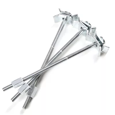 £2 • Buy Kitchen Worktop Connecting Bolts Joining Joint Clamps Butterfly Connector