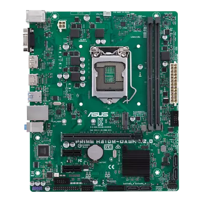 ASUS PRIME H310M-Dash R2.0  8th Gen LGA-1151 DDR4 PC With I/O Shield • $59