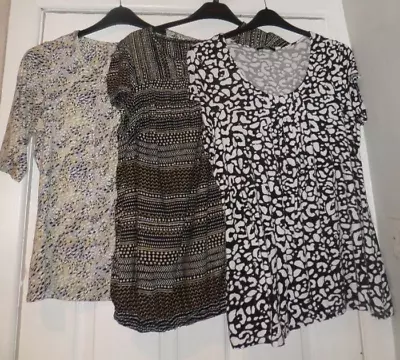 Womens Clothing Bundle Tops T Shirts Size 16 • £6.99