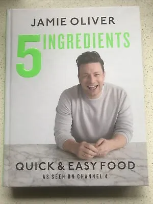 $32 • Buy NEW 5 Ingredients - Quick & Easy Food By Jamie Oliver P/U Avail. Blackb Gift