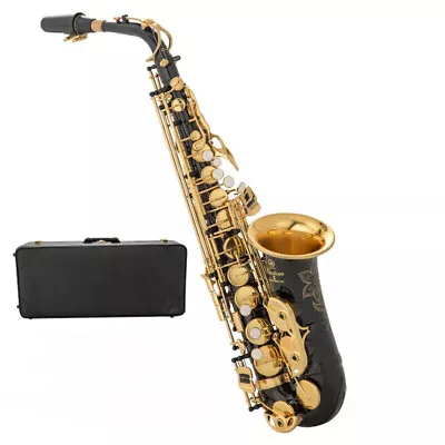 Eb Alto Saxophone Brass Lacquered Gold E Flat Sax Key Type Woodwind Instrument • $568