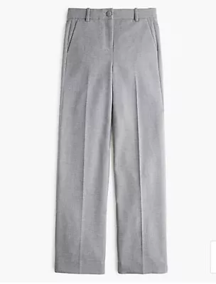 J CREW Peyton Pants Four Season Stretch Gray Heather Graphite Size 00 NWT $98.00 • $40