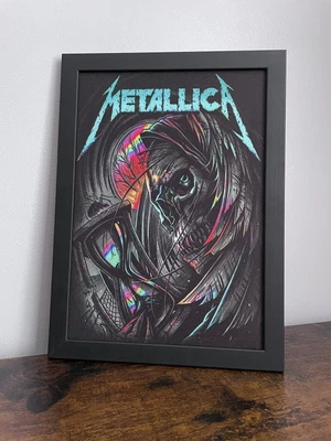 £19.99 • Buy A4 Canvas Print Wall Art Poster ~ Metallica ~ Heavy Metal Rock Band Music
