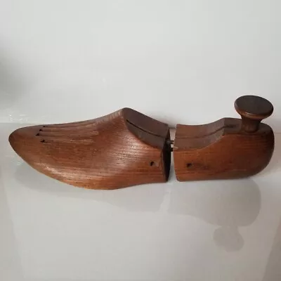 Vintage Wooden Shoe Tree Mold Stretcher Form Insert • $7.25