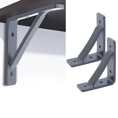 Heavy Duty Shelf Brackets Strong Floating Shelf Bracket Right Angle Fixed Suppor • $17.10