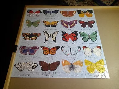 500PC MUDPUPPY  Puzzle--BUTTERFLIES OF NORTH AMERICA--COMPLETE • $7.99