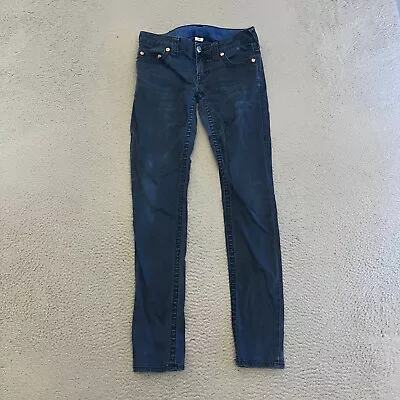 True Religion Jeans Womens Size 27 Skinny Blue • $14.99
