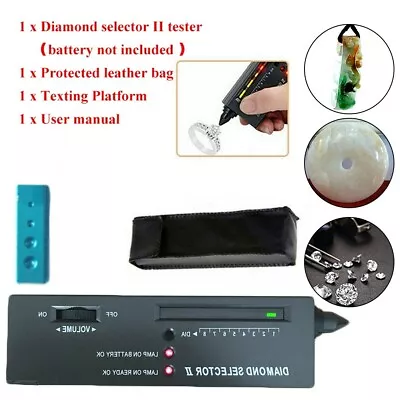 £20.70 • Buy Gold/Silver/Diamond Gem Tester Gemstone Testing Kit Digital Electronic Tester UK