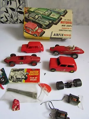 £25 • Buy Airfix 1/32 Motorised Mini-Cooper & Scalextric Cars Spares Or Repairs Inc. Pick