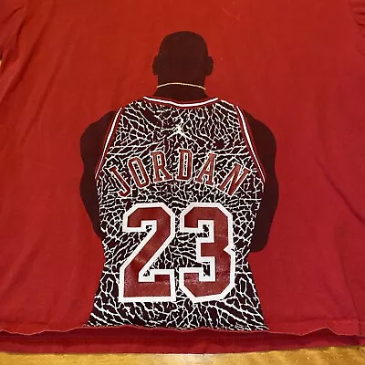 Vintage Y2K Air Jordan Shirt Size XL  Michael Jordan #23 • $19.90