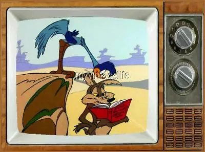 Road Runner TV Fridge MAGNET 2  X 3  SATURDAY MORNING CARTOONS Looney Tunes • $8.25