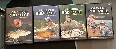 24 Hour Rod Race With Matt Hayes - 4 DVD Bundle • £0.99