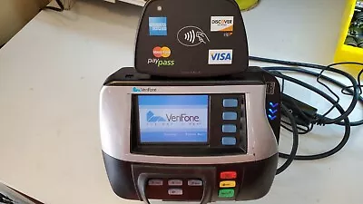 Verifone MX850 Credit Card Term. Used But Working Correctly. W/ Base 367-0441-1 • $85