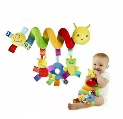 NEW Baby Infant Activity Spiral Crib Stroller Bed Car Seat Animal Hanging Toy UK • £8.99