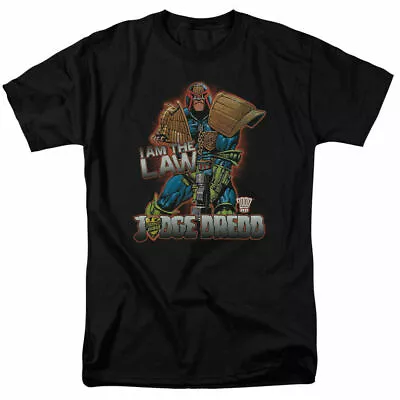 Judge Dredd I Am The Law T Shirt Licensed Comic Book Tee Black • $17.49