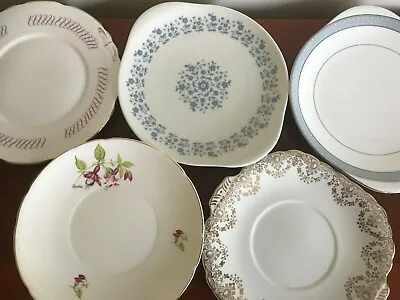 Lovely Selection Of Vintage China Cake/Bread & Butter Plates - Assorted  • £4