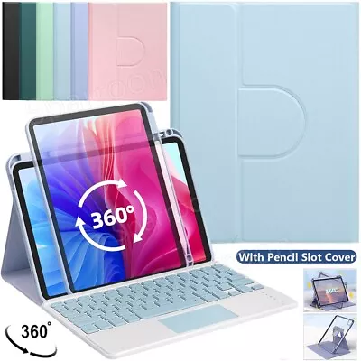 360 Rotate Case Touchpad Keyboard Cover For IPad 10th 9th 8th Gen Air 4 5 Pro 11 • £14.99