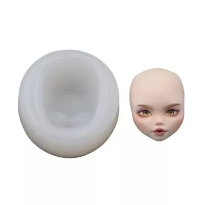 Elf Face Clay Molds Dolls Face Epoxy Resin Casting Molds For Crafting Elf Dolls • $7.74