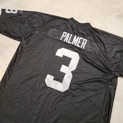 VTG Reebok Carson Palmer Oakland Raiders #3 Men 3XL NFL On Field Football Jersey • $30.36