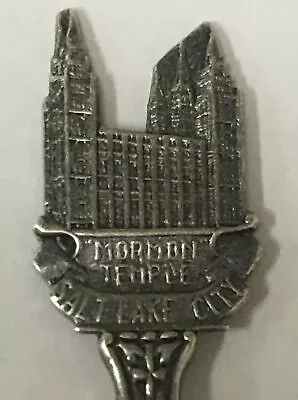 Vintage Souvenir Spoon US Collectible Mormon Temple Salt Lake City Utah • $3.95