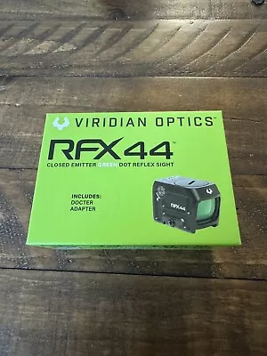 Viridian RFX 44 Reflex 5 MOA Green Dot ACRO Footprint W/ Doctor Adapter 981-0108 • $280