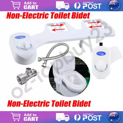 Hygiene Water Wash Clean Unisex Easy Toilet Bidet Seat Attachment Metal Parts • $27.99