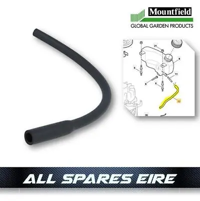 Mountfield RM55 RM45 & ST55 Lawnmower Engine Fuel Pipe 118550340/0 • £6.95